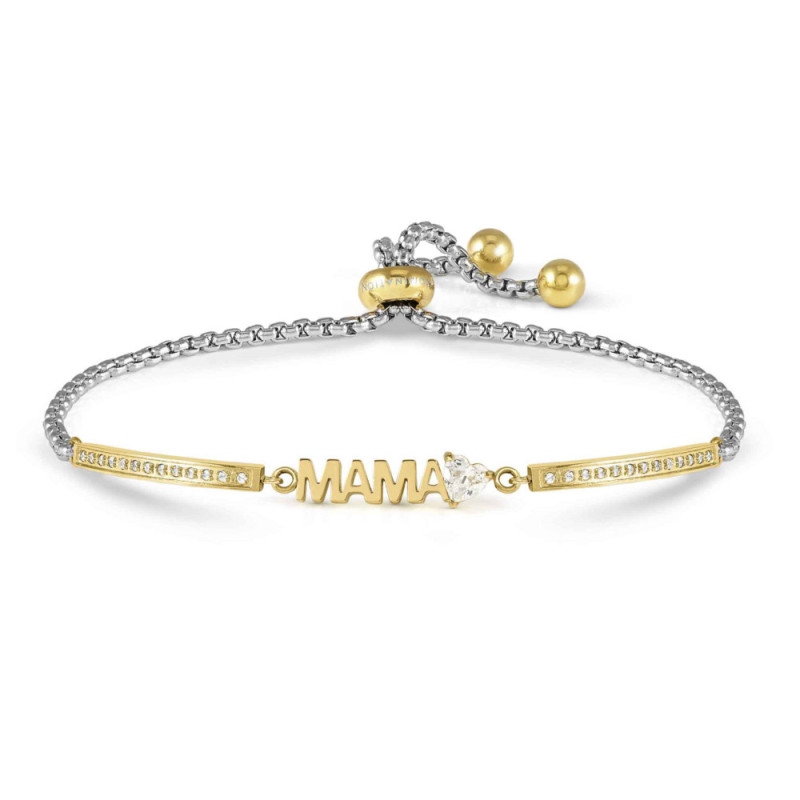 Bransoletka Nimonation MILLELUCI z napisem Mama 028027 004-stal