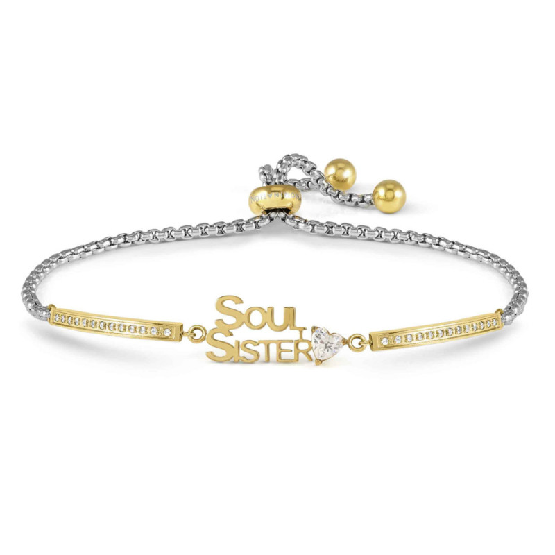 Bransoletka Nomination MILLELUCI z napisem Soul sister 028027 007-stal