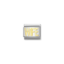 Złoty Element Zawieszka Wife 18K - JubilerSezam.pl