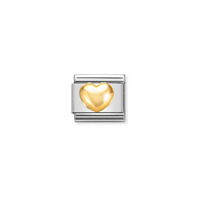 Element Nomination Serce 18K - JubilerSezam.pl