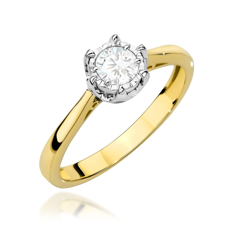 Pierścionek ROYAL AP Magic 6ł-0,15ct BE W0605-0,15 Au 585 BRYL
