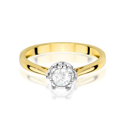 Pierścionek ROYAL AP Magic 6ł-0,15ct BE W0605-0,15 Au 585 BRYL