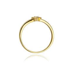 Pierścionek SERCE-0,04ct BE W0001-04 Au 585 BRYL