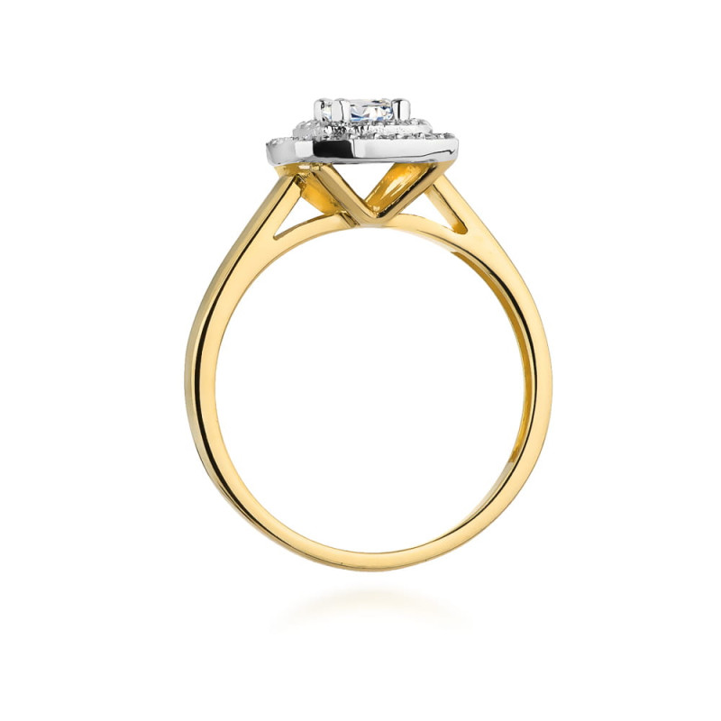 Pierścionek SWEET kw-0,50ct BE W0345 Au 585 BRYL