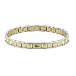 Bransoletka męska stalowa koloru złotego LACOSTE 2040586