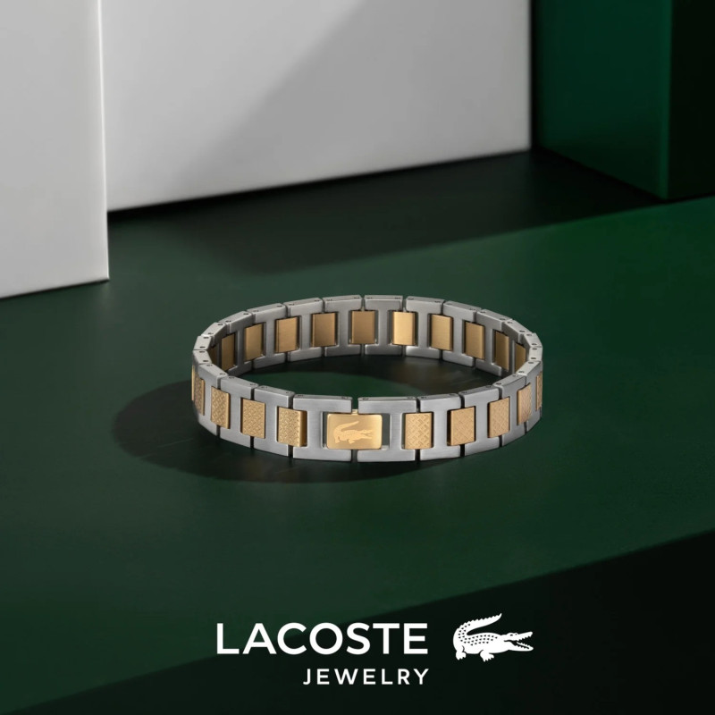 Bransoleta stalowa męska LACOSTE 2040556