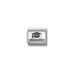 Element link do bransoletki Nomination Graduation 330109 02 stal i srebro 925