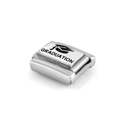 Element link do bransoletki Nomination Graduation 330109 02 stal i srebro 925