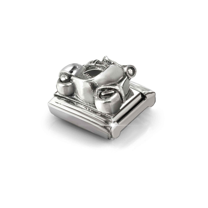Element link do bransoletki Nomination Skuter 330114 03 stal i srebro 925