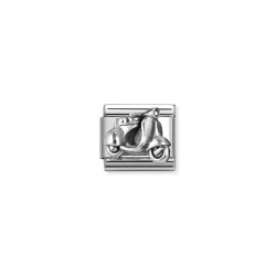 Element link do bransoletki Nomination Skuter 330114 03 stal i srebro 925