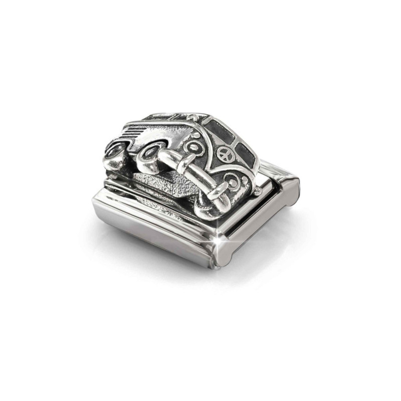 Element link do bransoletki Nomination Autobus 330114 05 stal i srebro 925