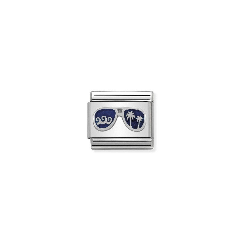 Element Link do bransoletki NOMINATION okulary Miami 330202 48 stal i srebro 925