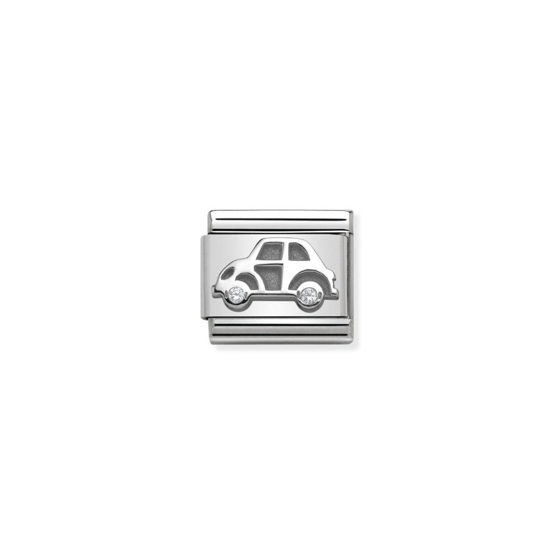 Element Link do bransoletki NOMINATION Composable autko 330311 05 stal i srebro 925