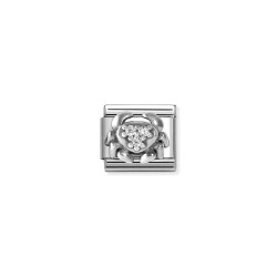 Element link do bransoletki Nomination Zodiac Rak 330326 04 stal i srebro 925