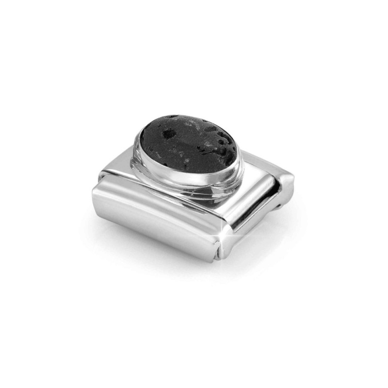 Element Link do bransoletki  Nomination Composable z lawą 330510 43 stal i srebro 925