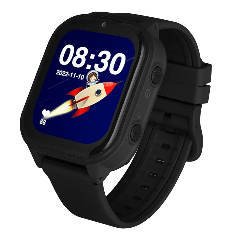 Zegarek dziecięcy Garett Kids Sun Ultra 4G czarny 5904238484920 smartwatch