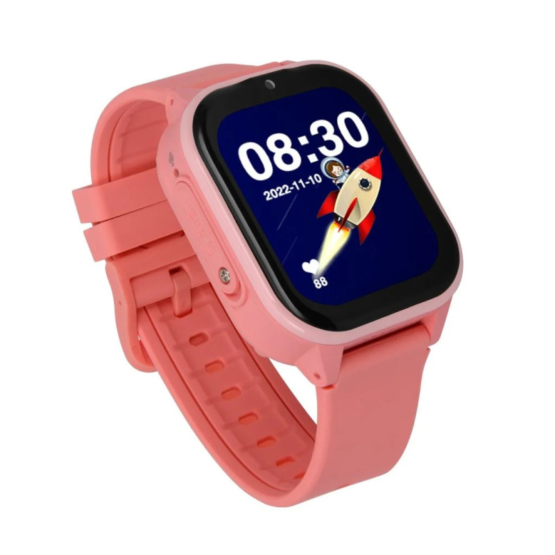 Zegarek dziecięcy Garett Kids Sun Ultra 4G różowy 5904238484937 smartwatch