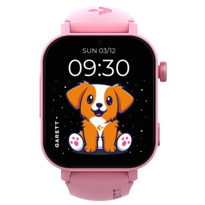 Zegarek dziecięcy Garett Kids Rel 4G różowy 5904238486535 smartwatch