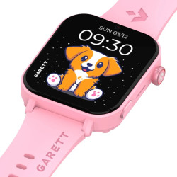 Zegarek dziecięcy Garett Kids Rel 4G różowy 5904238486535 smartwatch