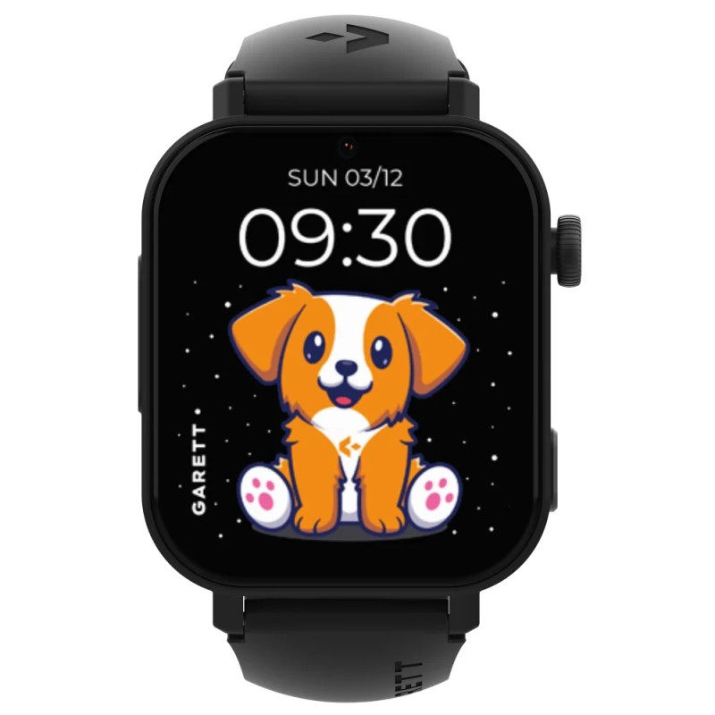Zegarek dziecięcy Garett Kids Rel 4G czarny 5904238486528 smartwatch