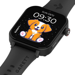 Zegarek dziecięcy Garett Kids Rel 4G czarny 5904238486528 smartwatch