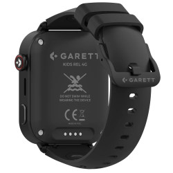 Zegarek dziecięcy Garett Kids Rel 4G czarny 5904238486528 smartwatch
