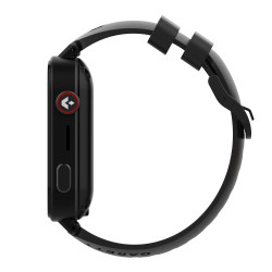 Zegarek dziecięcy Garett Kids Rel 4G czarny 5904238486528 smartwatch
