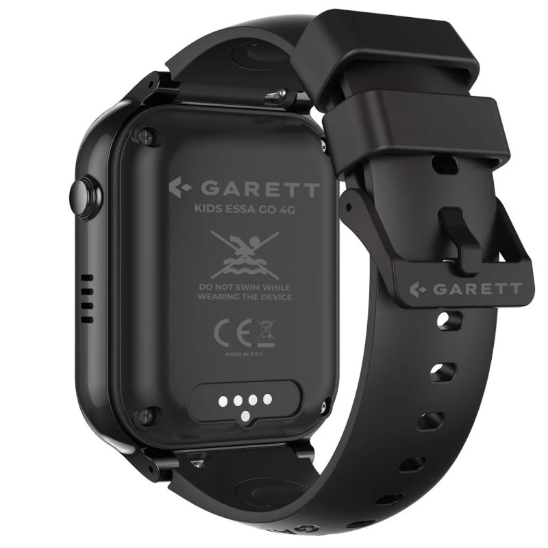 Zegarek dziecięcy Garett Kids Essa Go 4G czarny 5904238486498 smartwatch