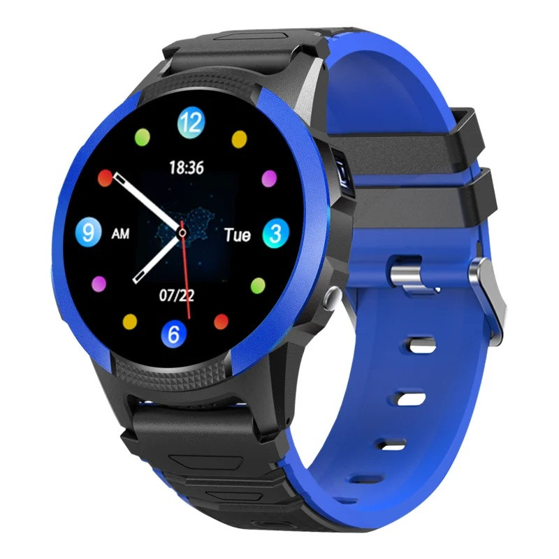 Zegarek dziecięcy Garett Kids Focus 4G RT niebieski 5904238483916 smartwatch