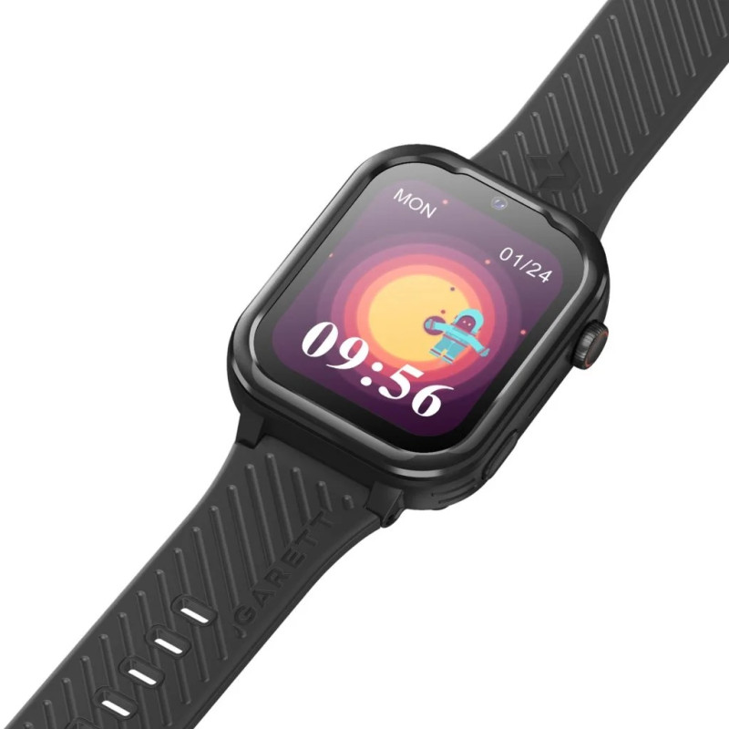 Zegarek dziecięcy Garett Kids Essa 4G czarny 5904238485682 samrtwatch