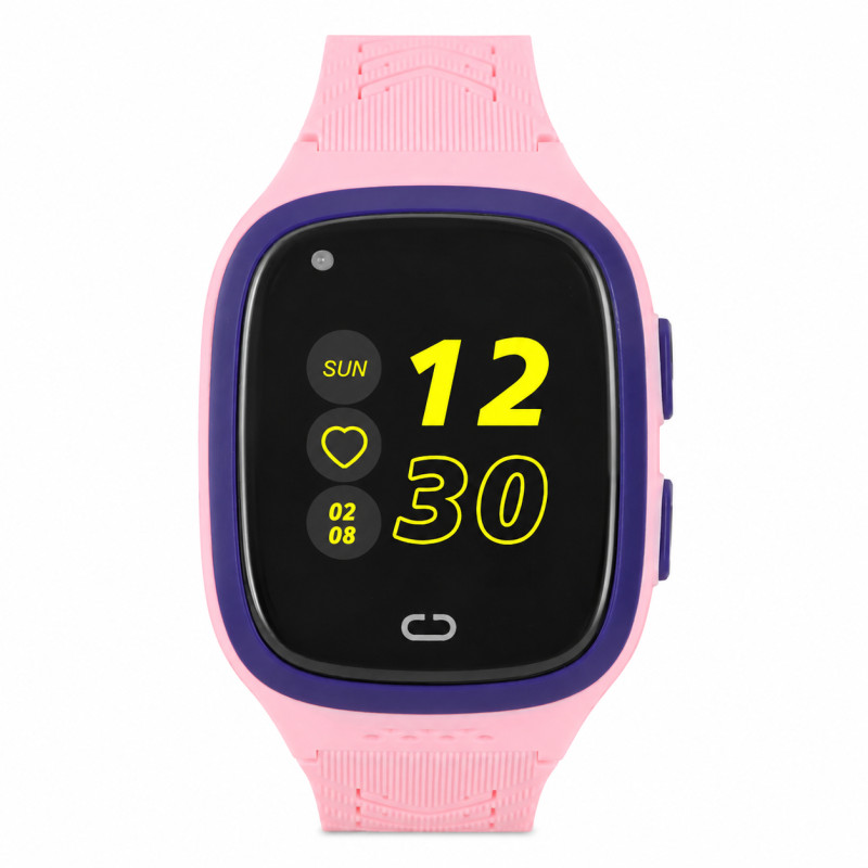 Zegarek dziecięcy Garett Kids Rock 4G RT różowy 5904238483862 smartwatch