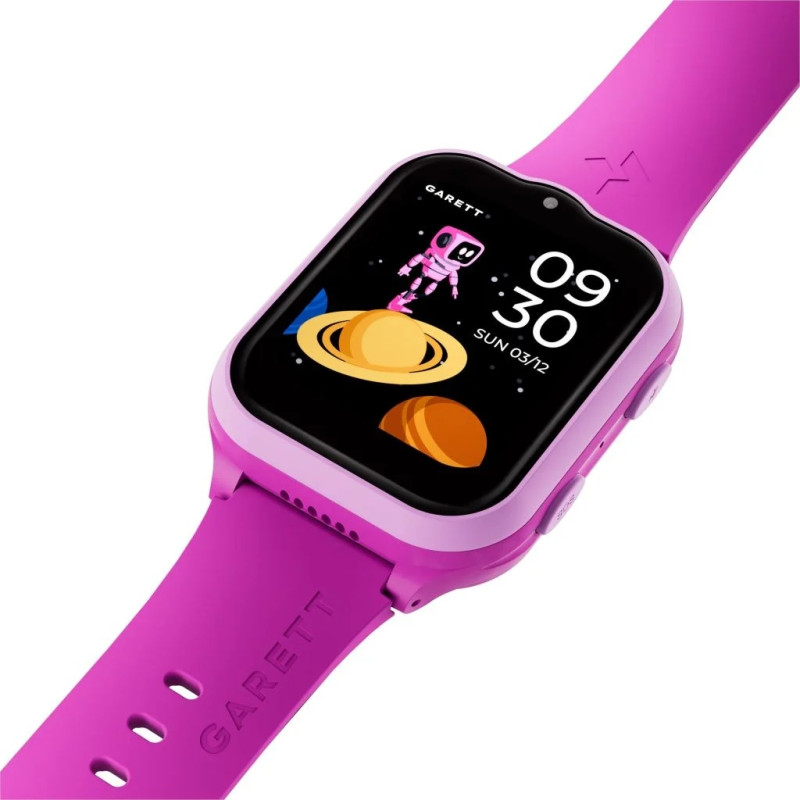 Zegarek dziecięcy Garett Kids eSIM 4G różowy 5904238486719 smartwatch