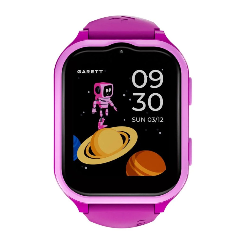 Zegarek dziecięcy Garett Kids eSIM 4G różowy 5904238486719 smartwatch