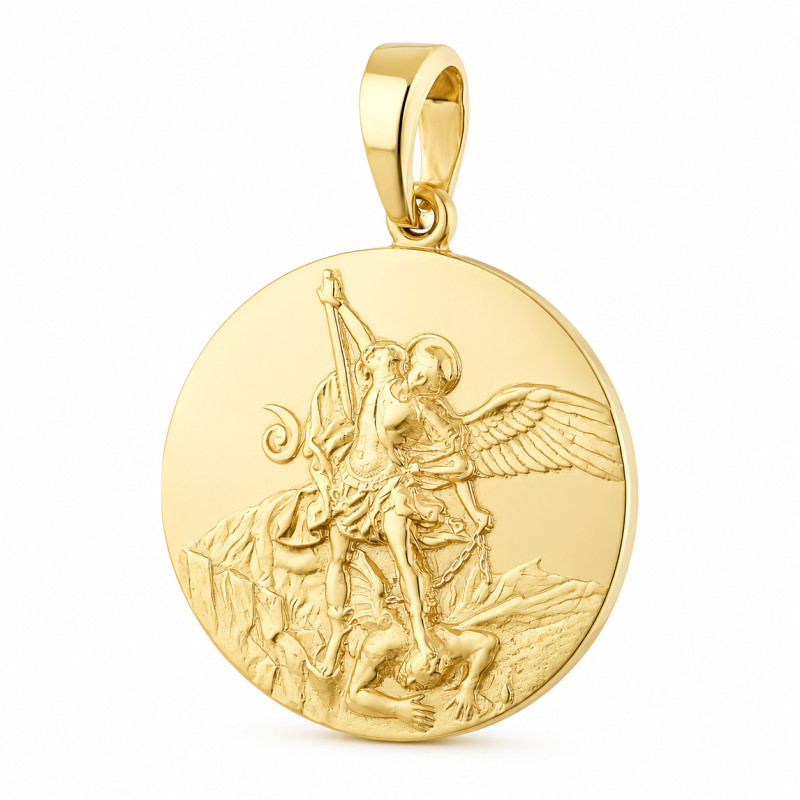 Złoty Medalik Archanioł w Kole pr. 585 - JubilerSezam.pl