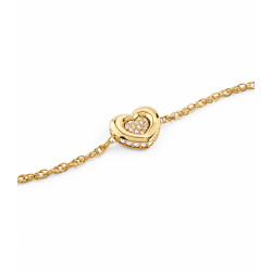 Bransoletka damska GUESS L.O.V.E JUBB05461JWYG