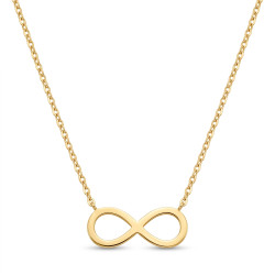 Naszyjnik złoty infinity 585 - symbol | Jubiler Sezam