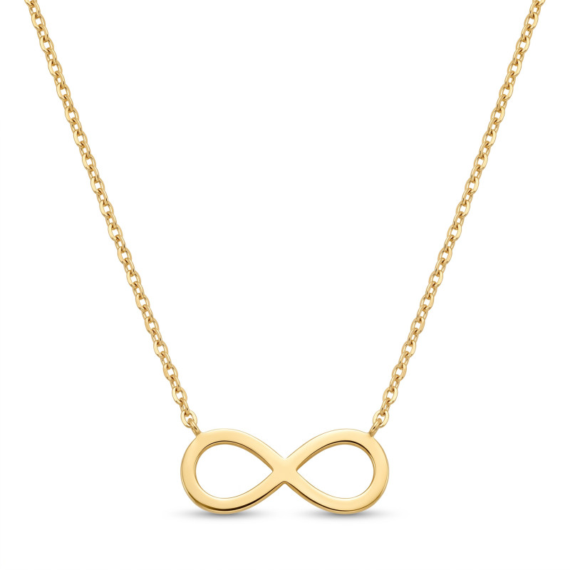 Naszyjnik złoty infinity 585 - symbol | Jubiler Sezam