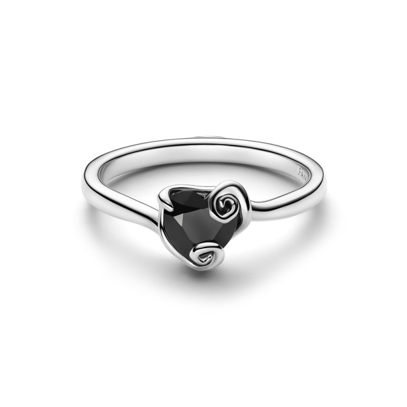 Pierścionek Pandora Disney Jack Skellington serce 194733C01