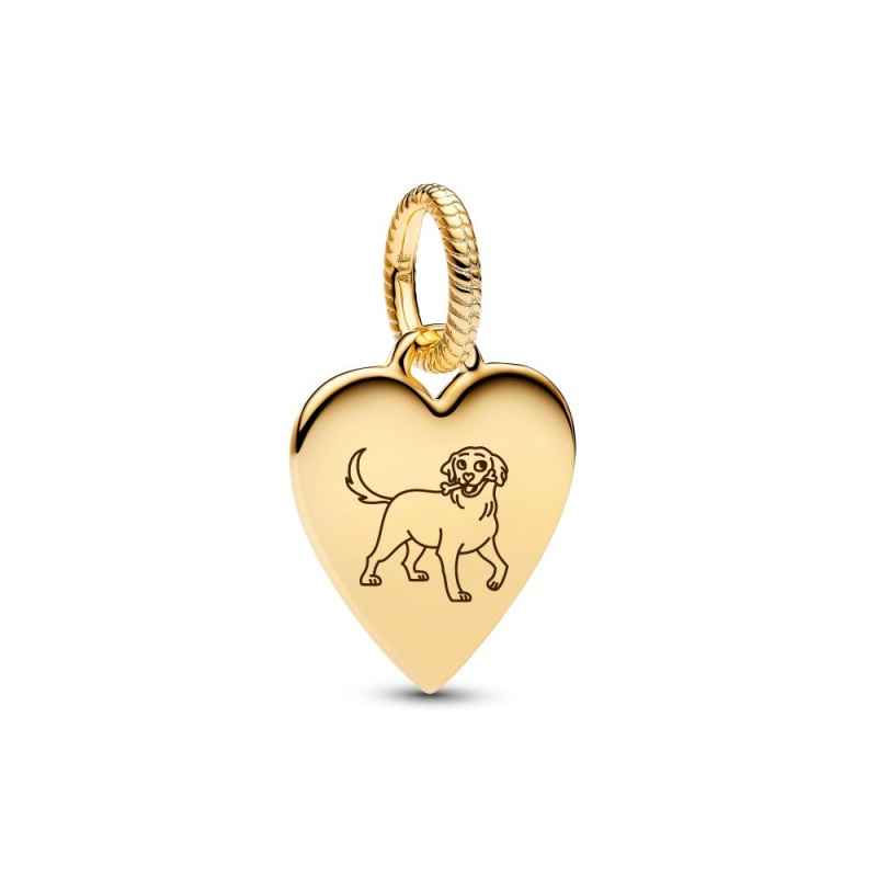 Zawieszka Pandora serce do grawerowania 368914C00