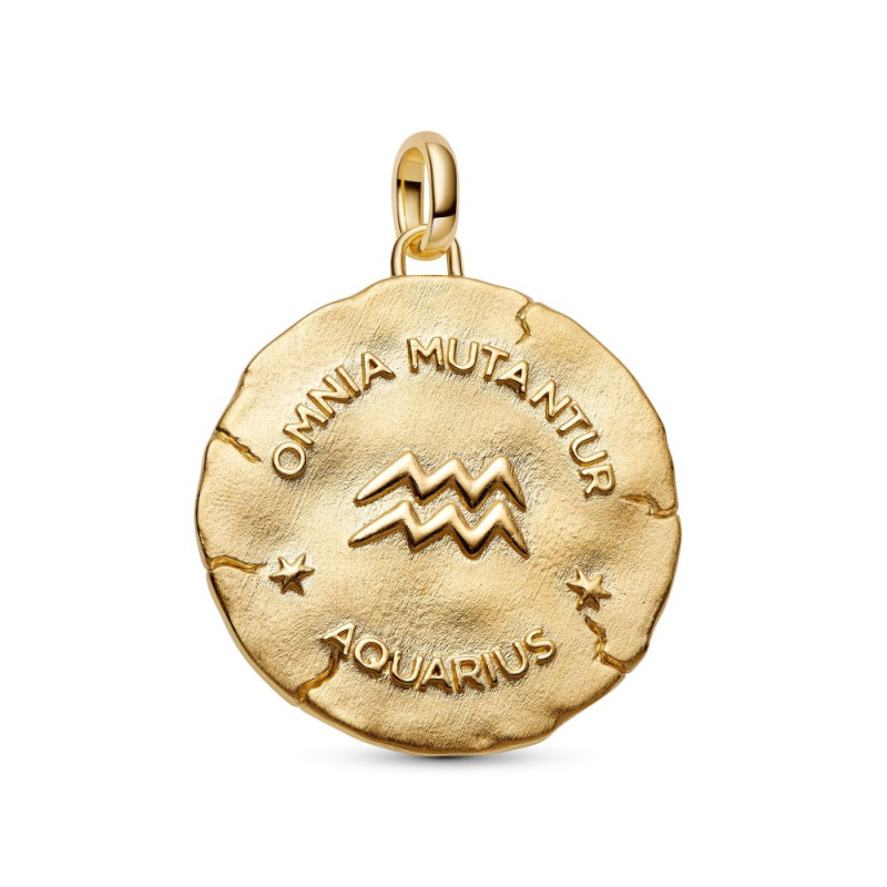 Zawieszka Pandora duży medalion Wodnik 765004C01