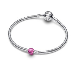 Charms Pandora buźka z różową emalią - Jubiler Sezam