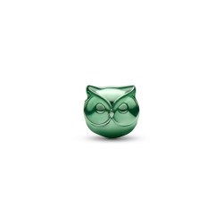 Charms Pandora zielona sowa Ag925 - Jubiler Sezam