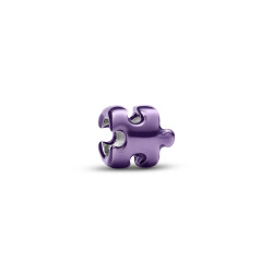 Charms Pandora fioletowy puzzel srebrny - Jubiler Sezam