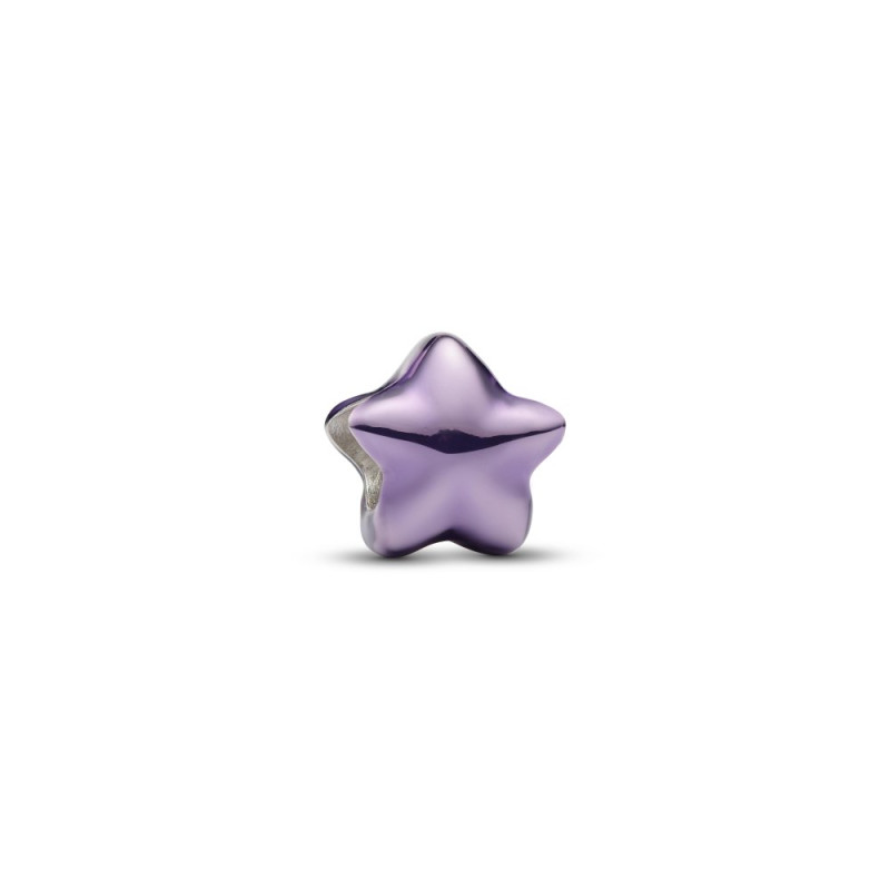 Charms Pandora fioletowa gwiazdka - Jubiler Sezam