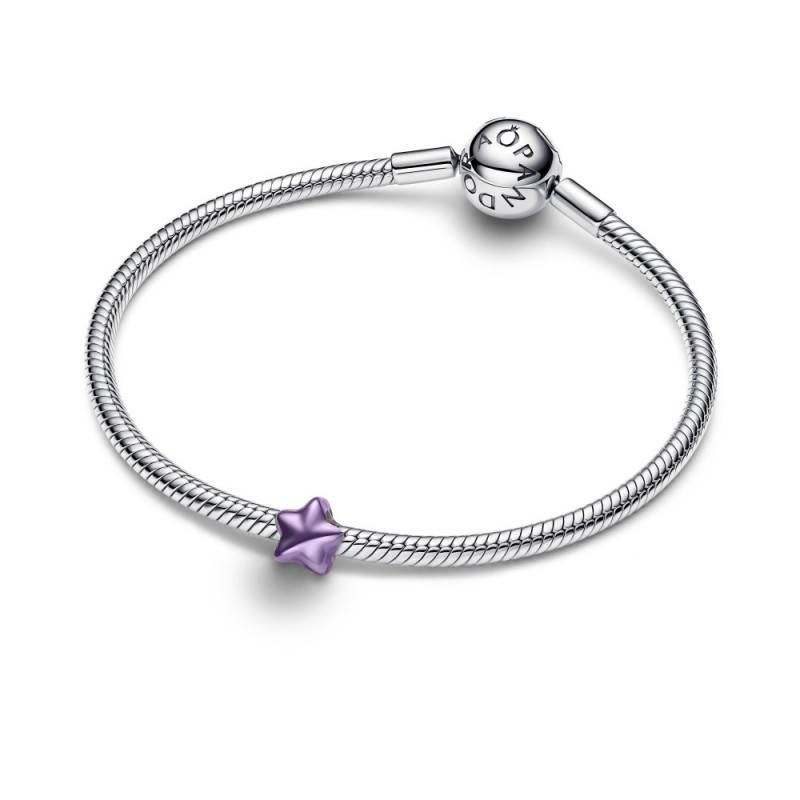 Charms Pandora fioletowa gwiazdka - Jubiler Sezam