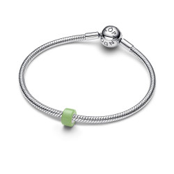 Charms Pandora zielone szkło Murano - Jubiler Sezam