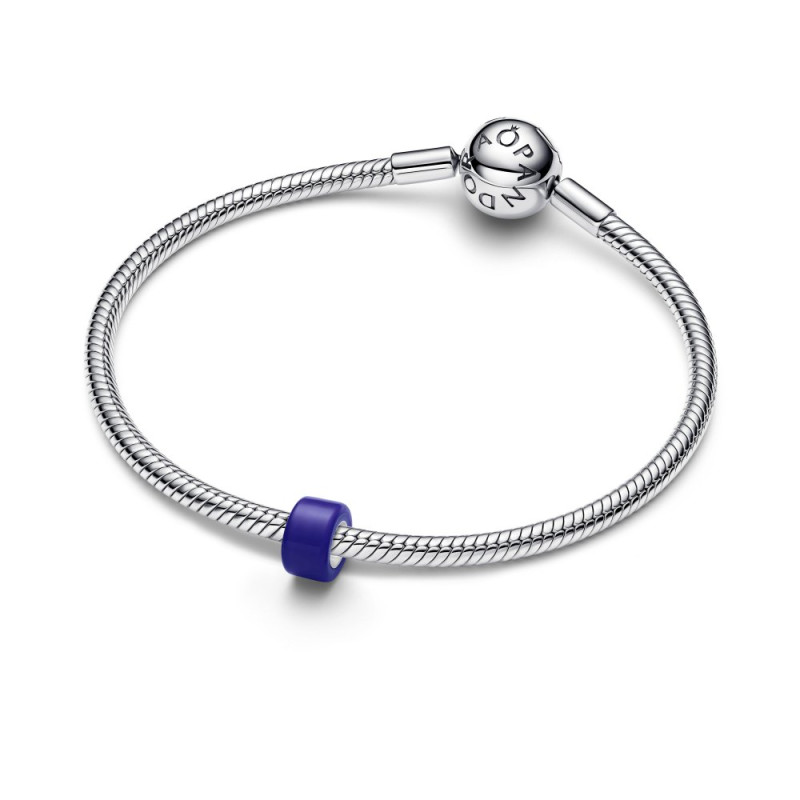 Charms Pandora niebieskie szkło Murano - Jubiler Sezam