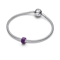 Charms Pandora fioletowe szkło Murano - Jubiler Sezam