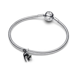Charms-zawieszka Czarny kot Pandora - Jubiler Sezam