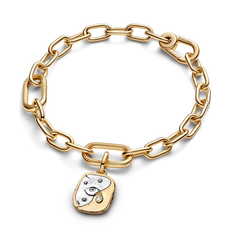 Charms-medalion Oko Pandora z cyrkonią - Jubiler Sezam